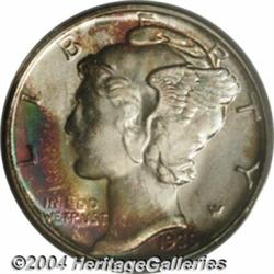 1939-D 10C MS69 Full Bands PCGS. This is a