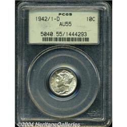 1942/1-D 10C AU55 PCGS. This popular 20th