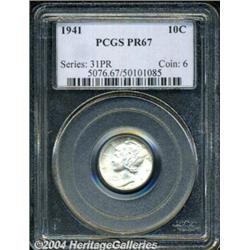 1941 10C PR67 PCGS. Bright, reflective