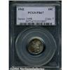 Image 1 : 1942 10C PR67 PCGS. Reddish-gold and silver