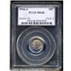 Image 1 : 1946-S 10C MS68 PCGS. Dramatic cobalt-blue