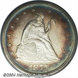 1877 20C PR63 PCGS. The 1877 is a very scarce