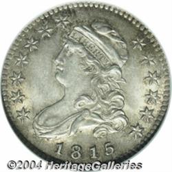 1815 25C MS64 NGC. B-1, R.1. The second of two