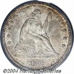 1841-O 25C MS64 PCGS. Doubled Die Obverse.