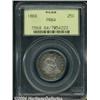 Image 1 : 1869 25C PR64 PCGS. Fewer than 17,000 business