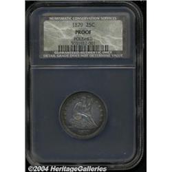 1879 25C Proof, Polished, NCS. Type Two