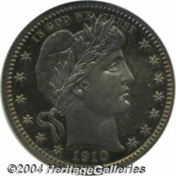 1910 25C PR67 NGC. This piece has achieved