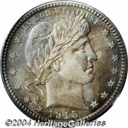 1915 25C PR65 PCGS. The 1915 was the final