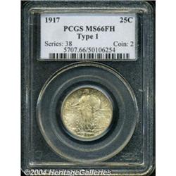 1917 25C Type One MS66 Full Head PCGS.