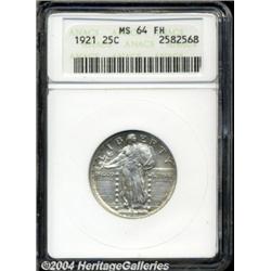 1917-S 25C Type Two MS63 Full Head ANACS.