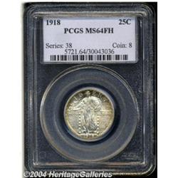 1918 25C MS64 Full Head PCGS. The 1918 is one