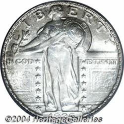 1926 25C MS66 Full Head PCGS. The 1926 is