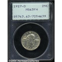 1927-D 25C MS63 Full Head PCGS. The '27-D is a