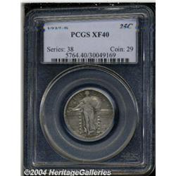 1927-S 25C XF40 PCGS. This low mintage issue