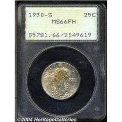 1930-S 25C MS66 Full Head PCGS. Mottled,