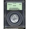 Image 1 : 1932-D 25C AU55 PCGS. A mostly lustrous, high
