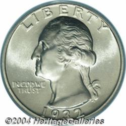 1932-D 25C MS63 PCGS. Bright, untoned and well