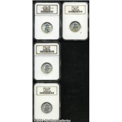 1934 25C Light Motto MS64 NGC; 1935-D MS63