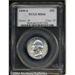 1939-S 25C MS66 PCGS. A well struck and