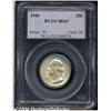 Image 1 : 1940 25C MS67 PCGS. Fully struck and satiny,