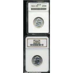 1940-D 25C MS65 ANACS, sharply struck, booming