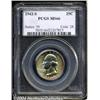 Image 1 : 1942-S 25C MS66 PCGS. Vivid ruby-red,