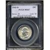 Image 1 : 1943-D 25C MS67 PCGS. Blushes of olive and
