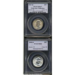 1947-D 25C MS67 PCGS, Ex: Coin Guy Collection,