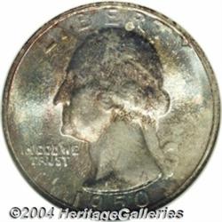 1950-S/D 25C MS67 NGC. FS-022. The overpunched