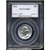 Image 1 : 1941 25C PR67 PCGS. Mostly brilliant with some