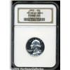 Image 1 : 1953 25C PR69 W Cameo NGC. Uncommon white on
