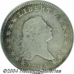 1794 50C VG Details, Improperly Cleaned, NCS.