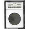 Image 1 : 1820 50C Curl Base 2, Small Date AU50 ANACS.