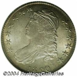 1820/19 50C Curl Base 2 MS62 NGC. O-102, R.1.