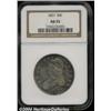 Image 1 : 1821 50C AU55 NGC. O-106, R.1. An intermediate