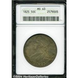 1825 50C MS63 ANACS. O-113, R.1. The final