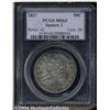 Image 1 : 1827 50C Square Base 2 MS63 PCGS. O-117, R.3.