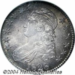 1828 50C Curl Base 2, No Knob MS64 NGC. O-102,