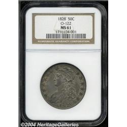 1828 50C Square Base 2, Small 8, Large Letters