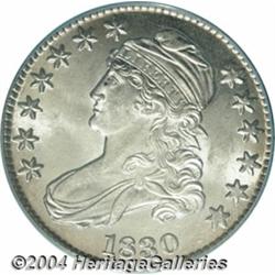 1830 50C Small 0 MS64 PCGS. O-102, R.3. A