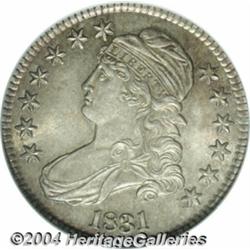 1831 50C MS65 NGC. O-108, R.1. Most easily