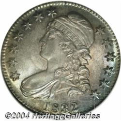 1832 50C Small Letters MS66 NGC. O-103, R.1.