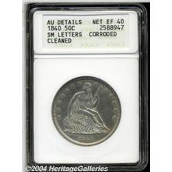 1840 50C Reverse of 1839, Small