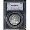 Image 1 : 1850 50C AU58 PCGS. Boldly struck and satiny,