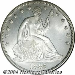 1885 50C MS65 NGC. The 1885 has one of the