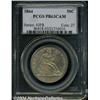 Image 1 : 1864 50C PR63 Cameo PCGS. Fully struck with