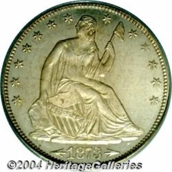 1873 50C Arrows PR64 PCGS. An appreciable