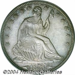 1873 50C Arrows PR64 PCGS. An attractive proof