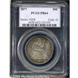 1877 50C PR64 PCGS. Type Two Reverse.