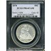 Image 1 : 1878 50C PR64 Cameo PCGS. A typically